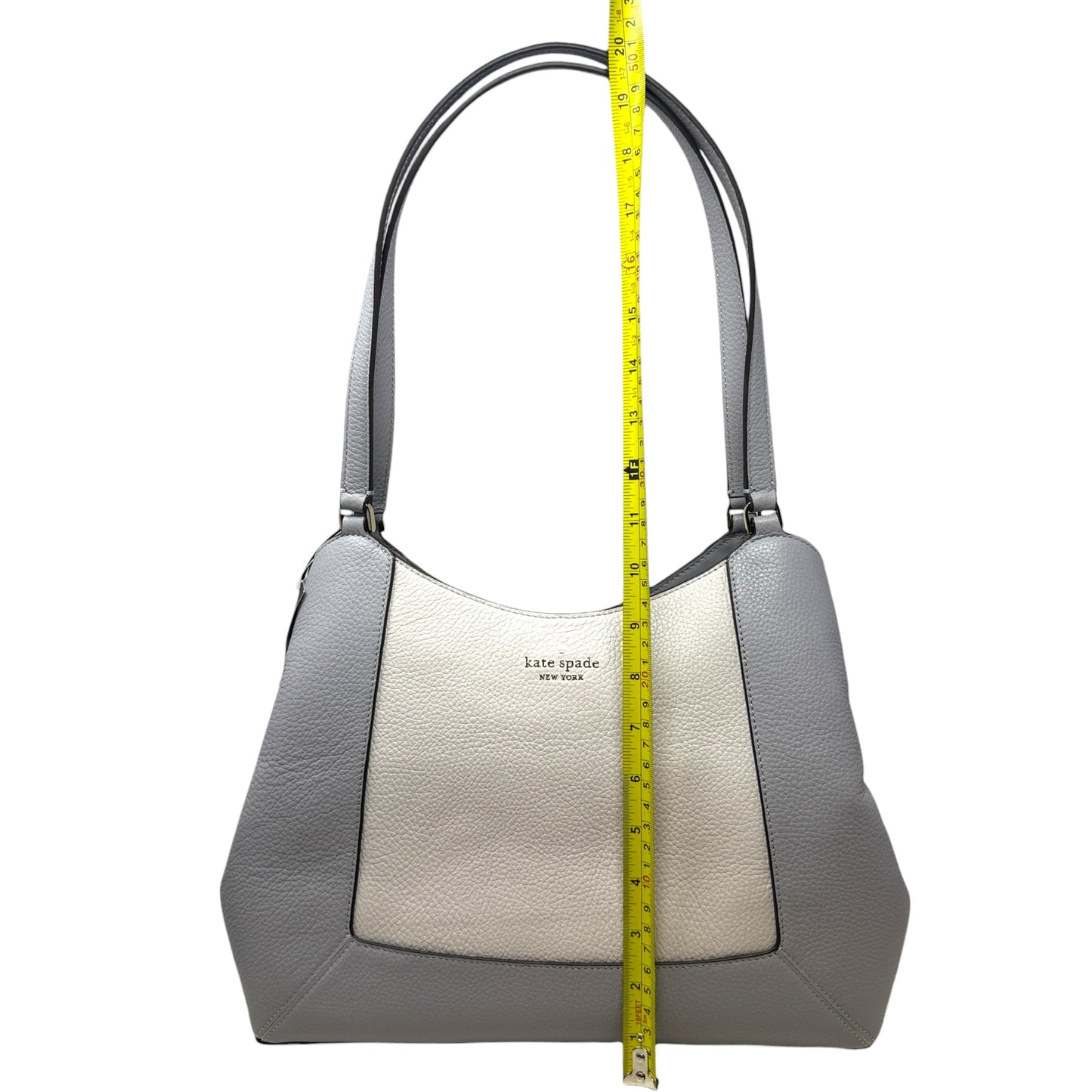 Lena Triple Compartment Bag In Colorblock Pebbled Leather Designer By Kate Spade, Size: Medium