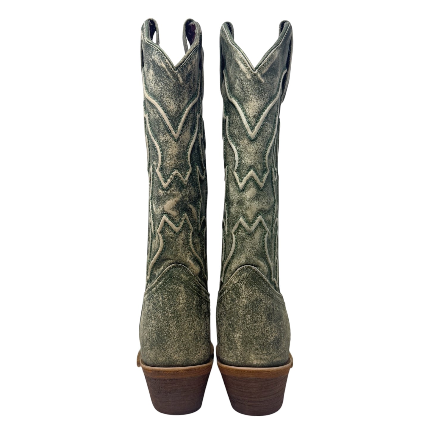 Reva Western Boots By Laredo In Green, Size: 8