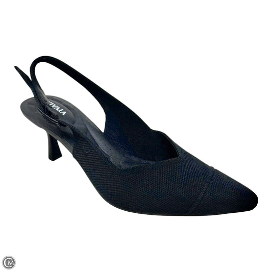 Addison Pointed-Toe Slingback Heels By Vivaia In Black, Size: 10.5 (40.5)