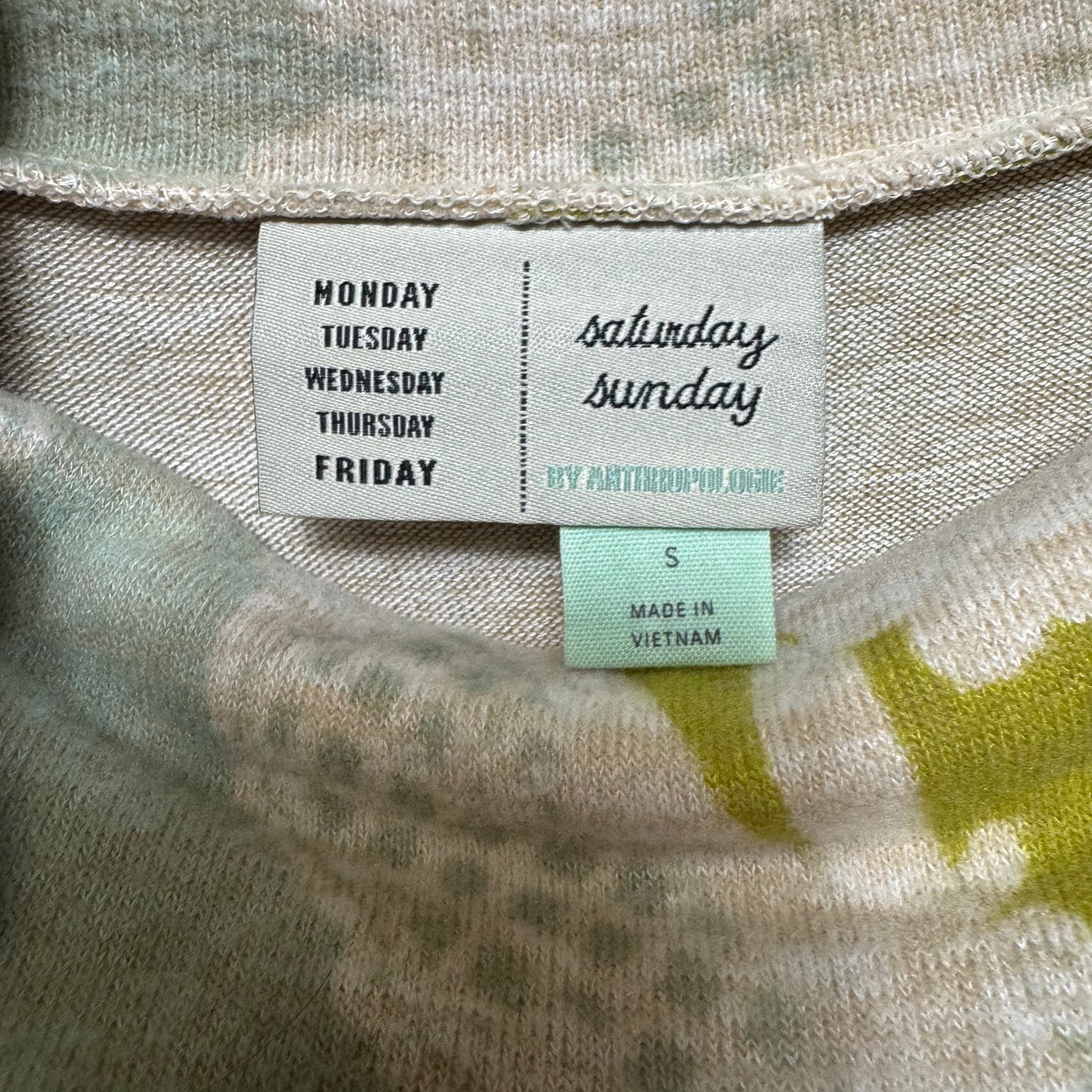 Dress Sweater By Saturday/sunday In Floral Print, Size: S