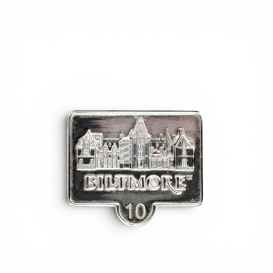 Sterling Silver Biltmore 10 Year Service Recognition Pin By JC