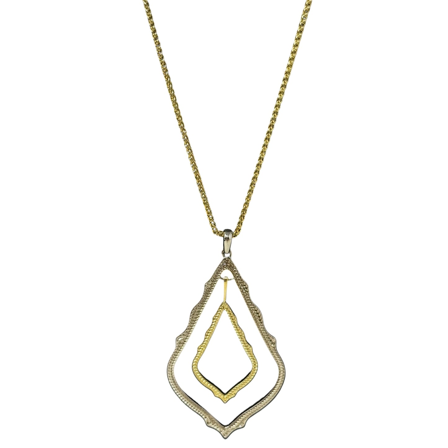 Simon Two Tone Pendant Necklace By Kendra Scott