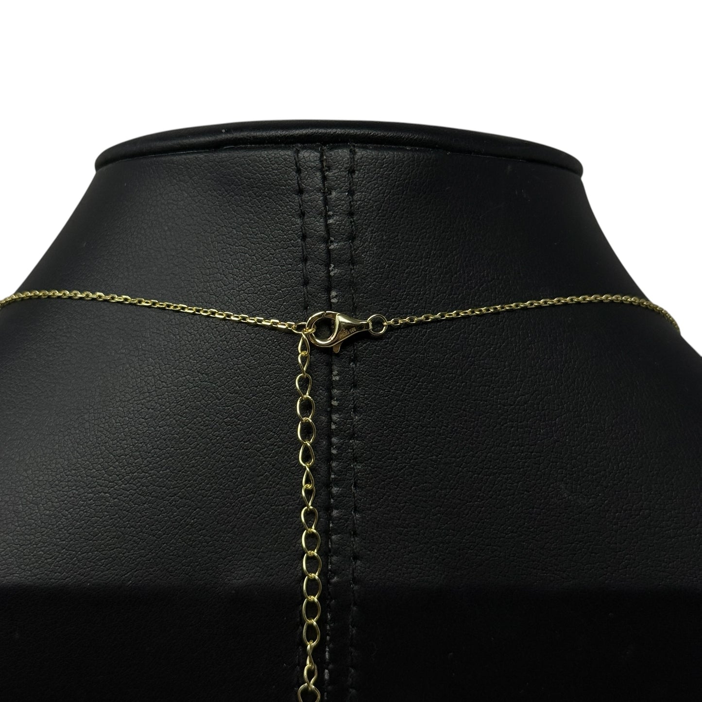 Gold Over Sterling Silver Sea Life Delicate Chain Charm Necklace