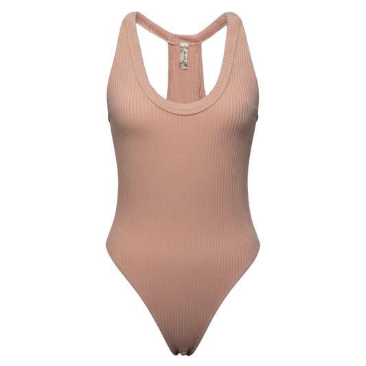 Bodysuit By Free People In Peach, Size: S
