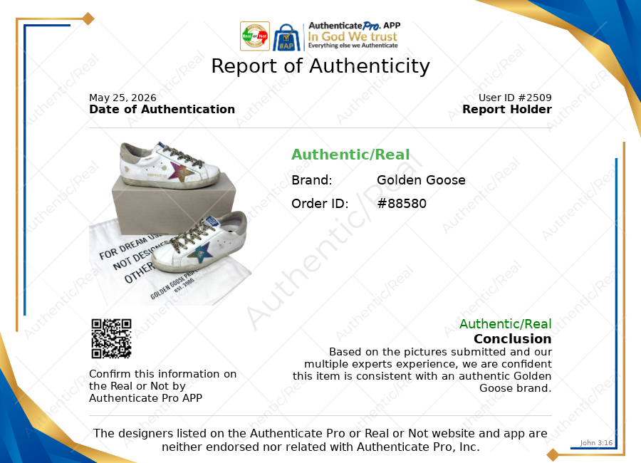 Superstar Sneakers In White Leather Rainbow Luxury Designer By Golden Goose In White, Size: 7 (37)