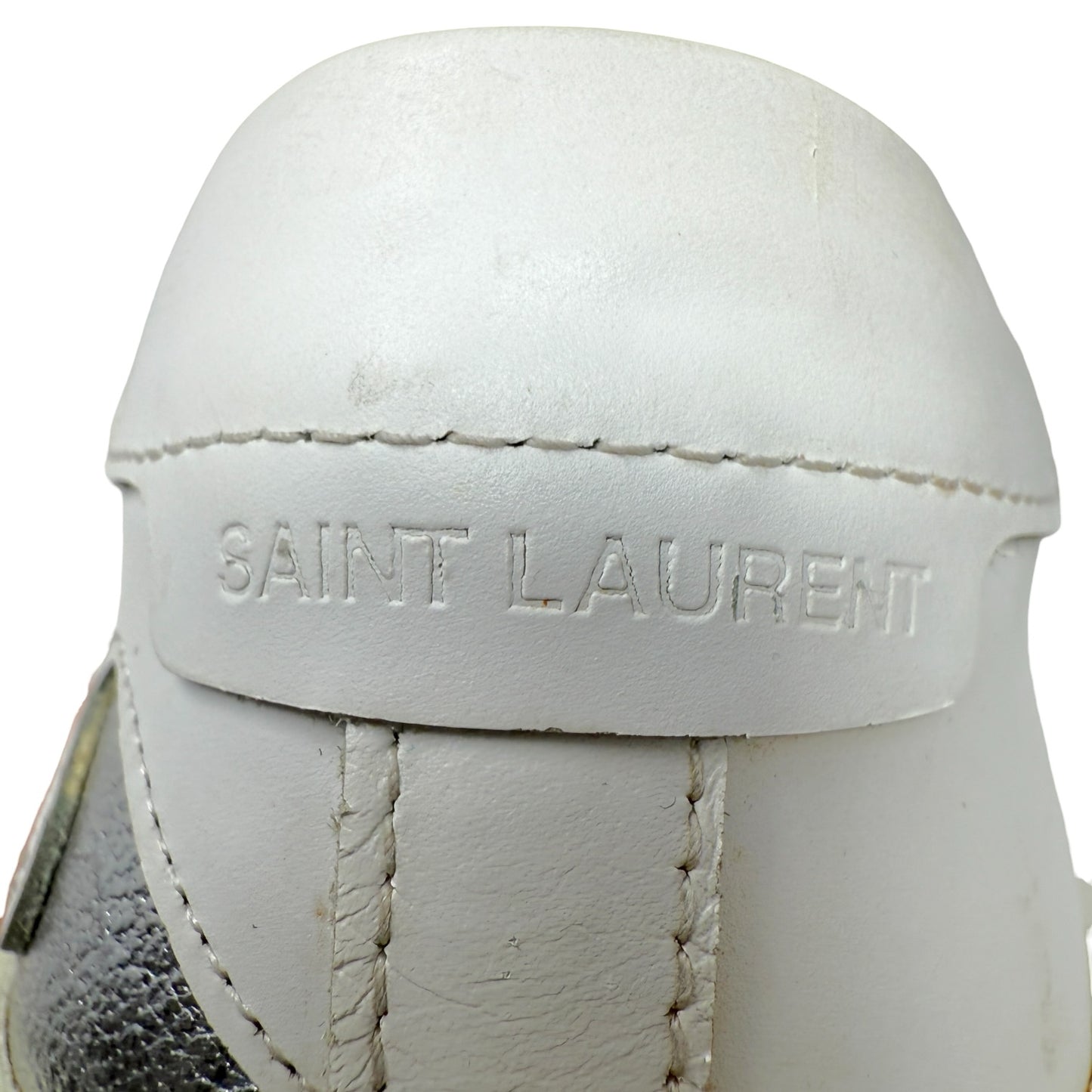 Court Classic Sea, Sex & Sun Sneakers Luxury Designer By Yves Saint Laurent In Tropical Print, Size: 9