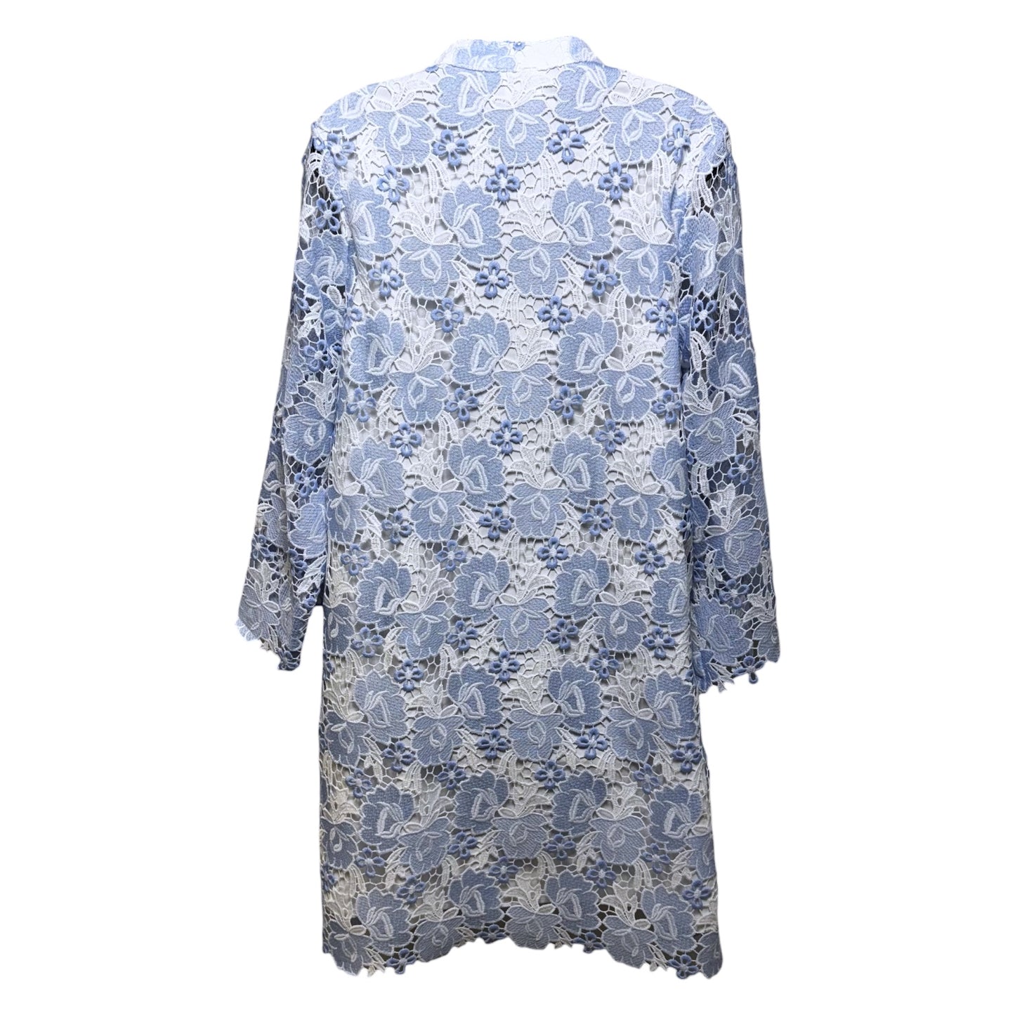 The Grace Mini Dress By J. Marie In Blue & White, Size: XS