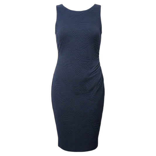 Textured Dress Casual Mid By Joseph Ribkoff In Navy, Size: 8