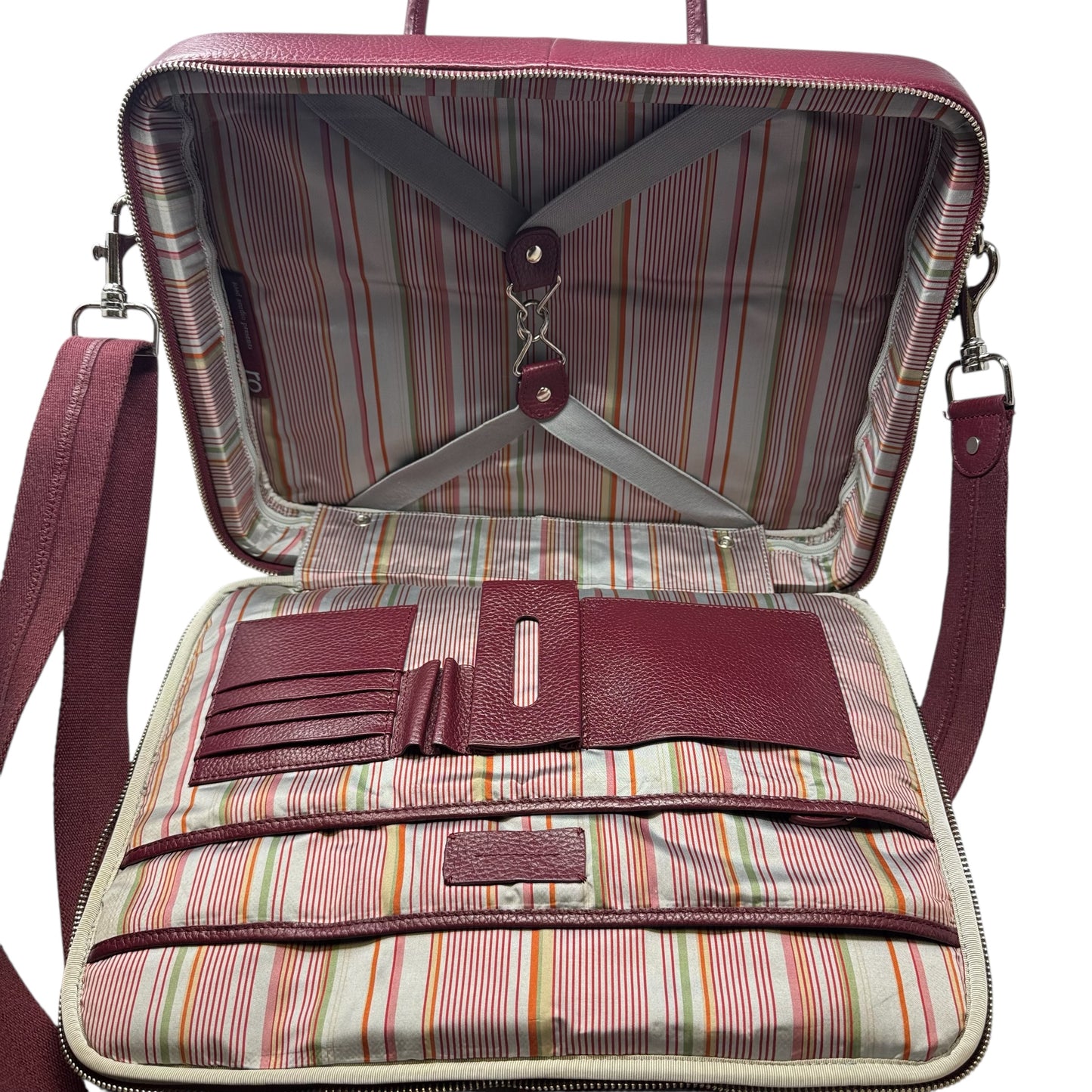 Laptop Bag Leather By Ro, Size: Large