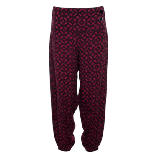 Printed Harem Pants By Anthropologie In Blue & Red, Size: S