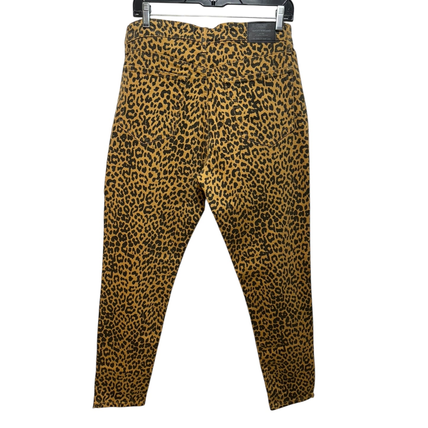 Jeans Skinny By Lucky Brand In Animal Print, Size: 12