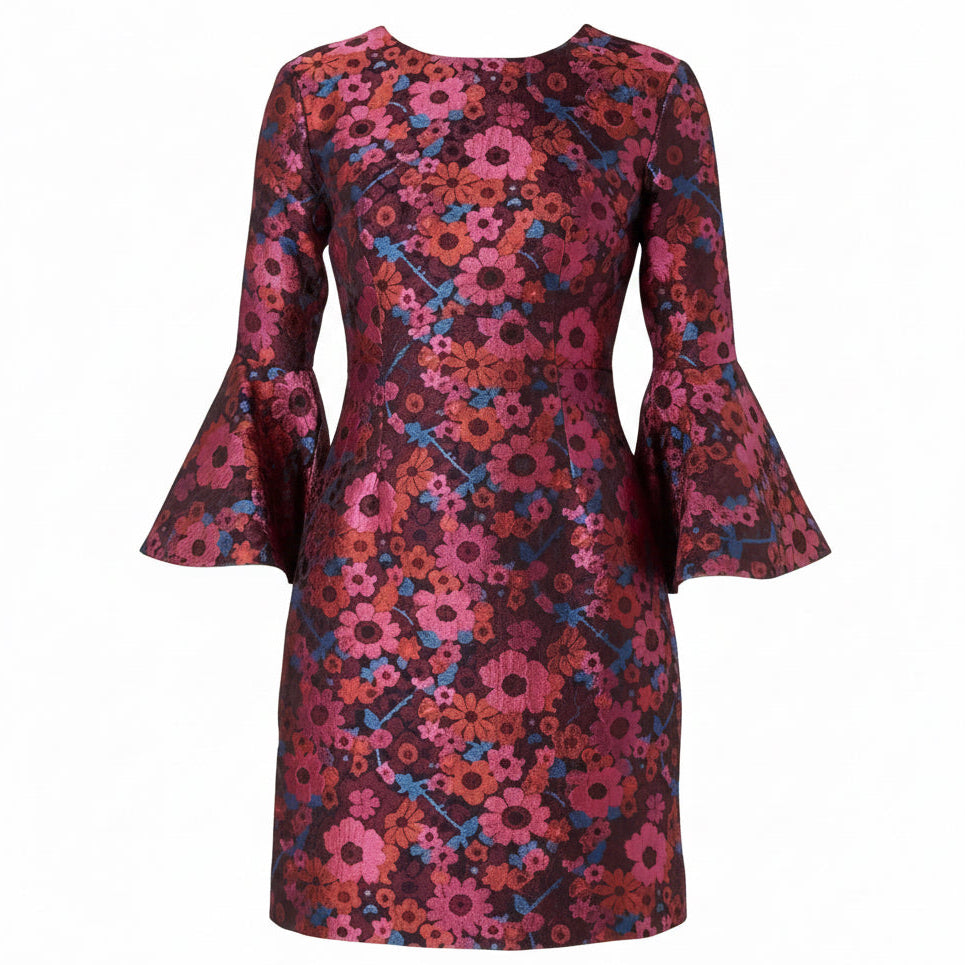 Dress Casual Midi By Trina Turk In Floral Print, Size: 12