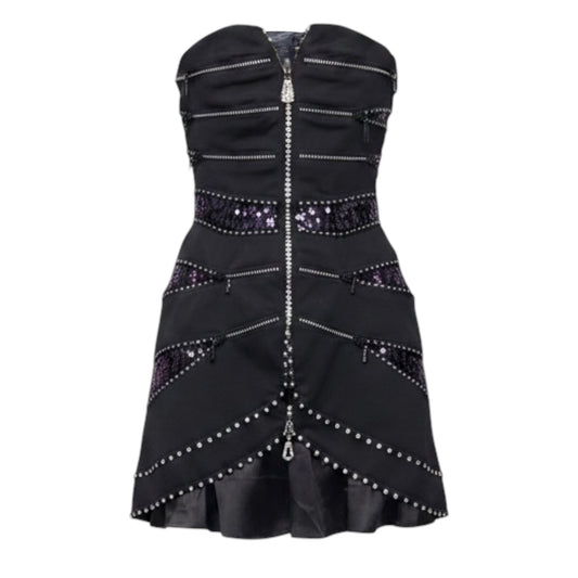 2010 Ready To Wear Collection Cocktail Dress By Viktor & Rolf In Black, Size: 4 (It 40)