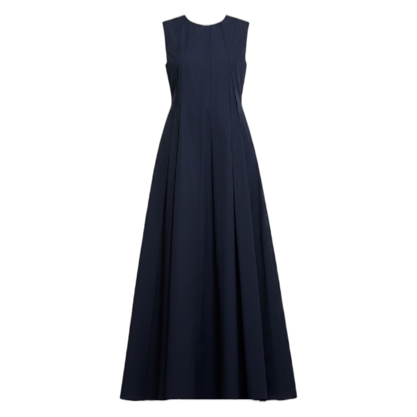 Panelled Sleeveless Maxi Dress By Cos In Navy, Size: 2 (Eu 34)
