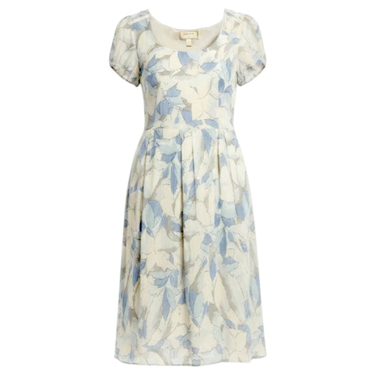 Silk Blend Dress Casual Short By Moulinette Soeurs X Anthropologie In Floral Print, Size: 6