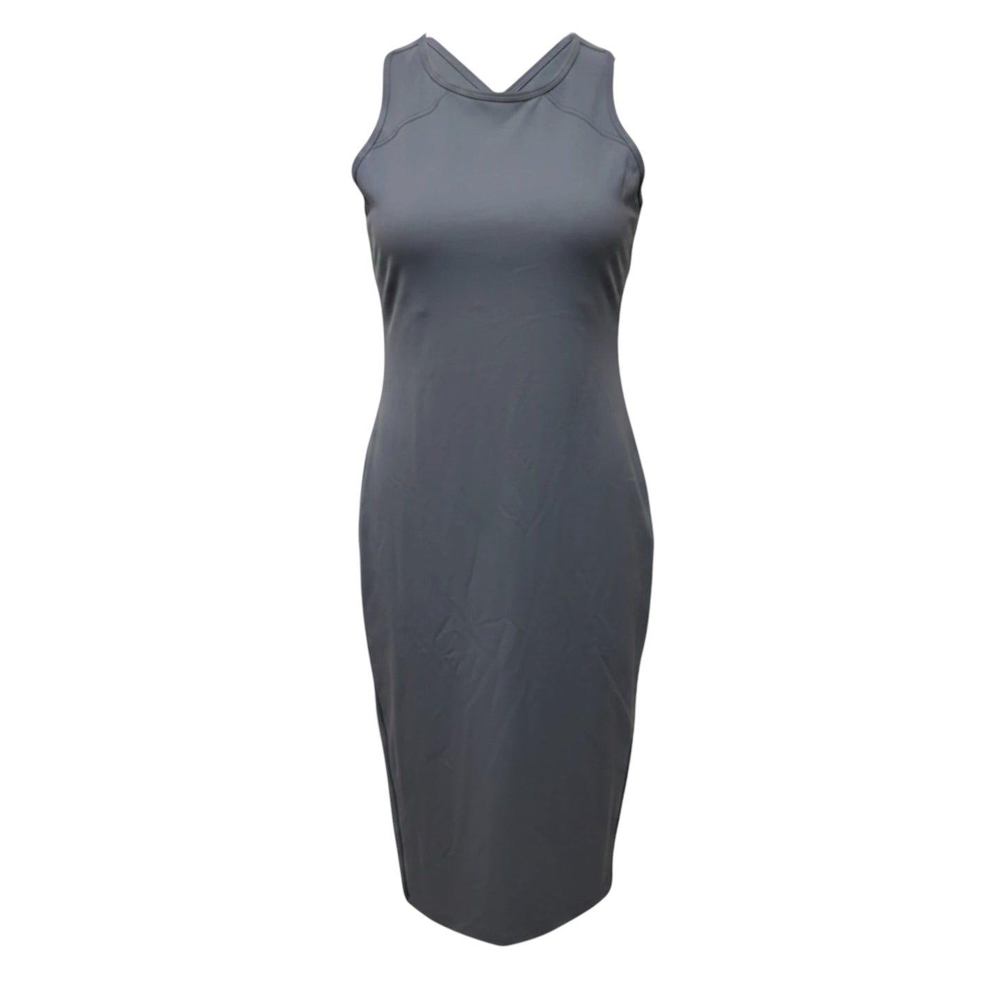 Athletic Dress By Lululemon In Grey, Size: 10