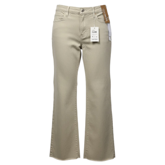 Vintage Luxe The Wide Leg Jeans By Kensie In Cream, Size: 6/28