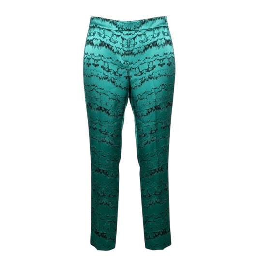 Pants Dress By Per Se In Green & Grey, Size: 10