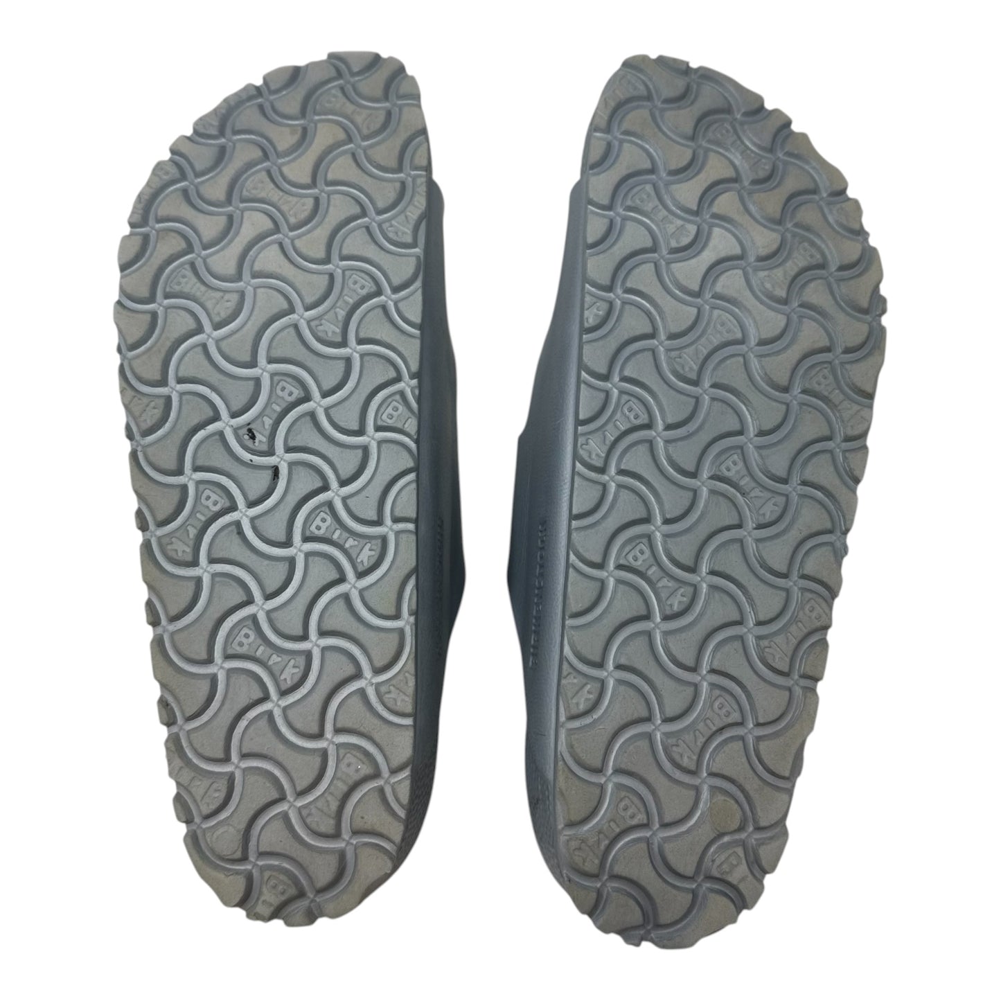 Arizona Essentials EVA Sandals By Birkenstock In Metallic Silver, Size: 6-6.5 (Eu 37)