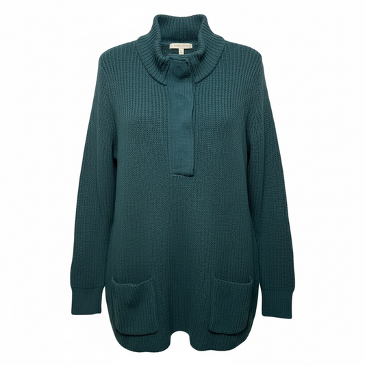 Highland Tunic Sweater By Soft Surroundings In Green, Size: XL