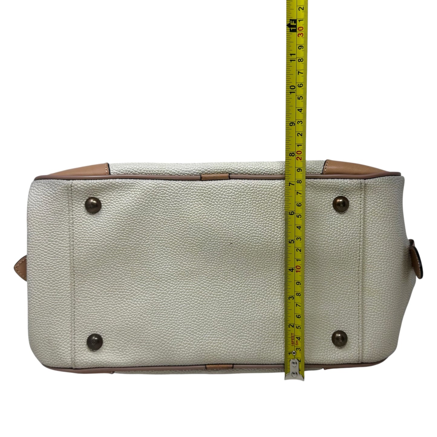 AS IS Heritage Scotch Grain Bowler Bag Handbag Luxury Designer By Mulberry, Size: Large