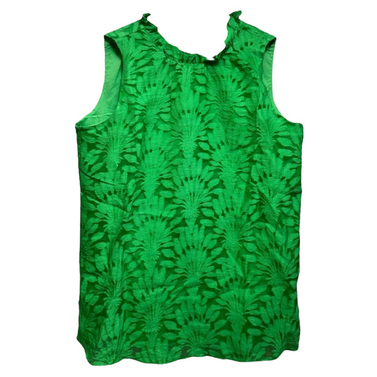 Tolya Top Designer By Lilly Pulitzer In Green, Size: 10