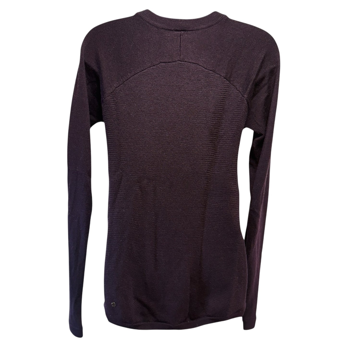 Sit In Lotus Merino Wool Sweater By Lululemon In Black Cherry, Size: 6