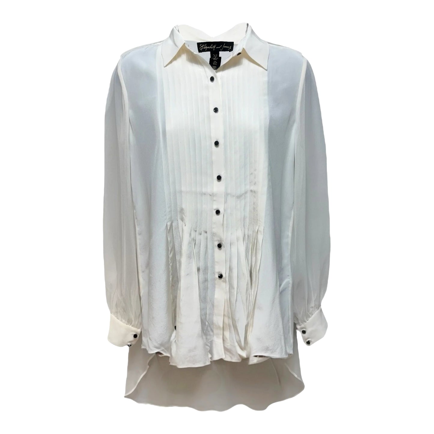 Jaden Silk Blouse By Elizabeth And James In Cream, Size: XS