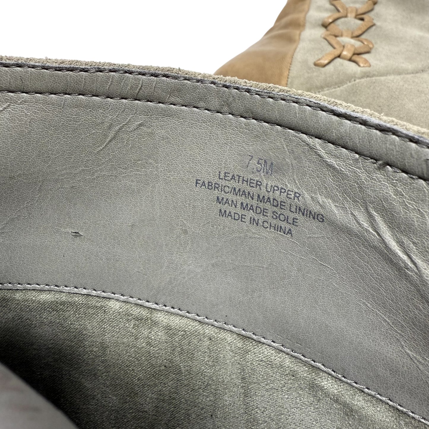 Riyna Hidden Wedge Boots By Gianni Bini In Green, Size: 7.5
