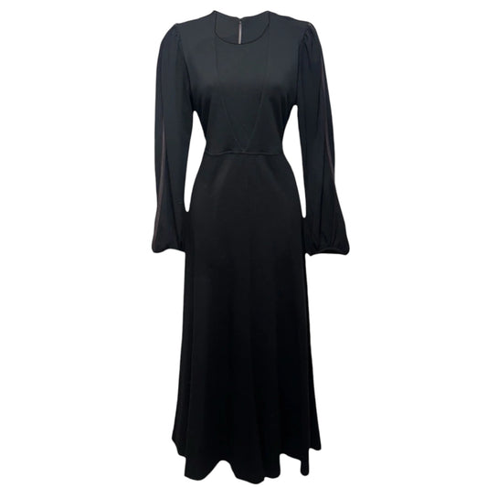 City Allure Knit Maxi Dress By Dorothy Schumacher In Black, Size: 2