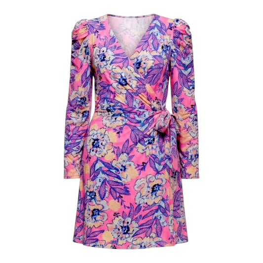 Jemma Romper Dress Designer By Lilly Pulitzer In Floral Print, Size: 12