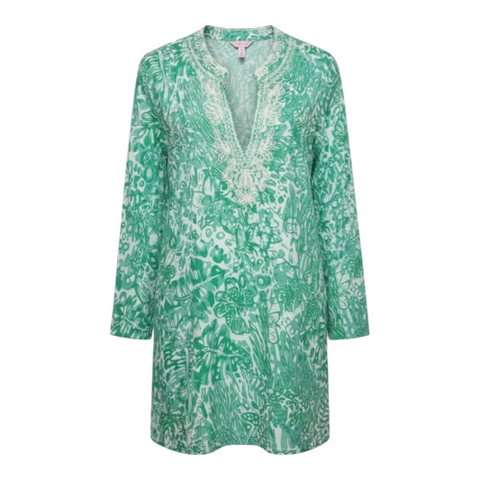 Sarasota Tunic Designer By Lilly Pulitzer In Bungle In The Jungle, Size: XL