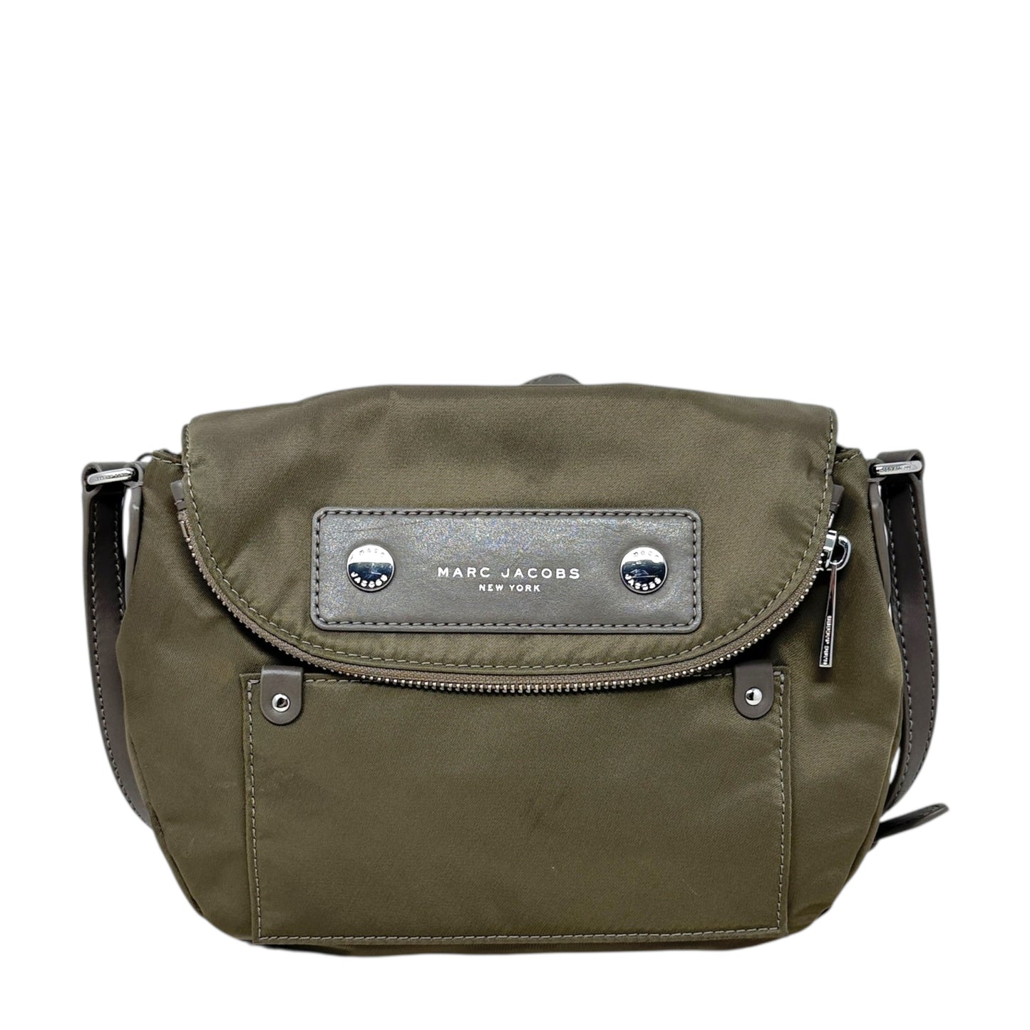 Preppy Nylon Mini Natasha Crossbody Bag Luxury Designer By Marc Jacobs, Size: Small