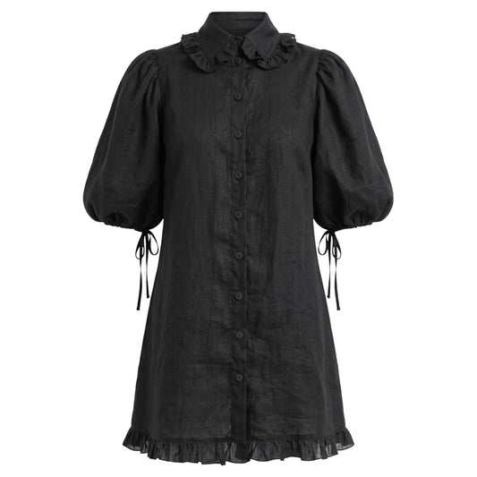 Valerie Dress By Lu Ciee  In Black, Size:L
