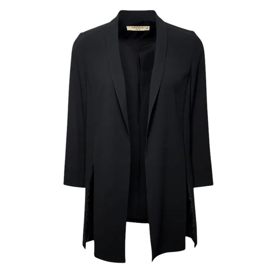 The Dietrich Jacket By M.M. LaFluer In Black, Size: M