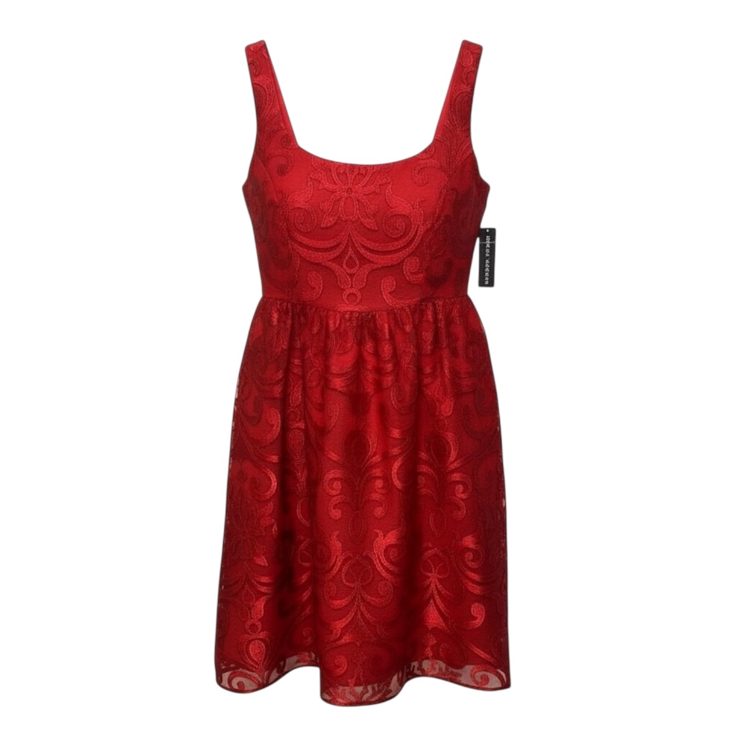 Dress Party Midi By Donna Morgan In Red, Size: 2