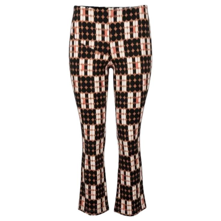 The Margot Pants Cropped By Maeve In Polkadot Pattern, Size: S