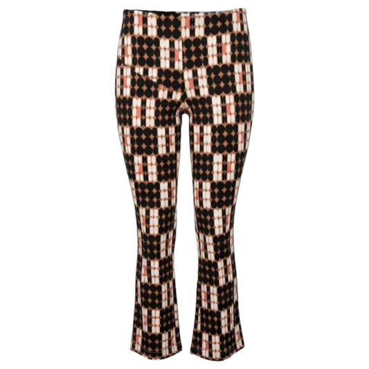 The Margot Pants Cropped By Maeve In Polkadot Pattern, Size: S