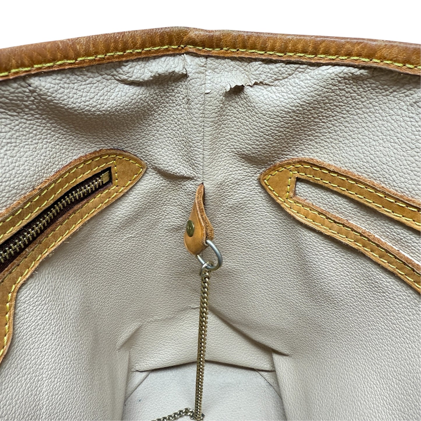 2002 Monogram Petit Bucket 23 Tote  Luxury Designer By Louis Vuitton, Size: Small