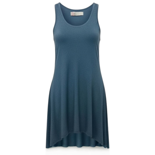 LA Nite Swing Mini Dress By Free People In Blue, Size: XS