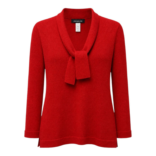 Sweater Cashmere By Jones New York In Red, Size: XL