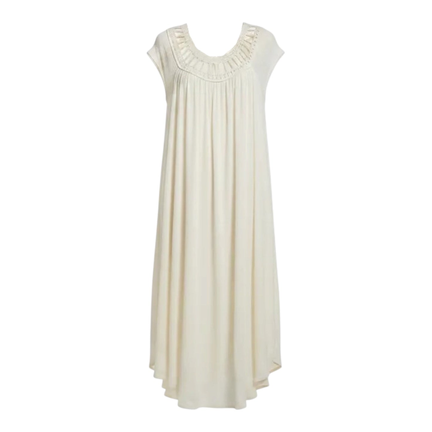 Sundancer Crochet Dress By Free People In Cream, Size: L