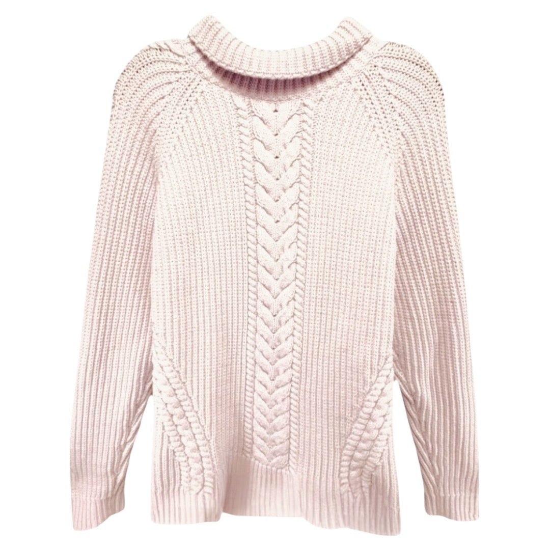 Bring The Cozy Turtleneck Sweater Lululemon In Misty Pink, Size 12