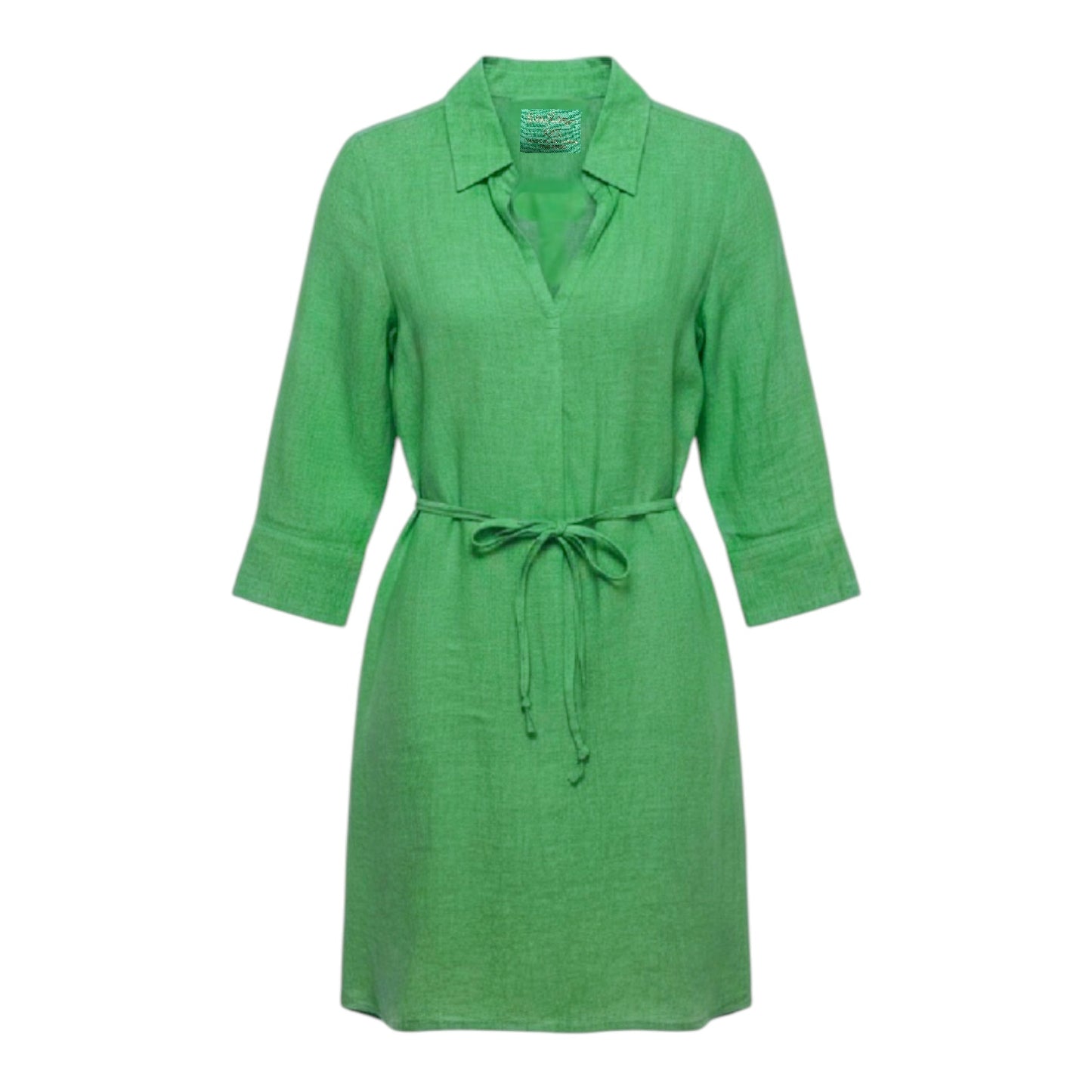 Pilar Linen Tunic Dress Designer By Lilly Pulitzer In Green, Size: XXS