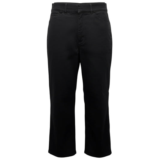 High Rise Trouser Jeans Wide Leg By Ann Taylor In Black, Size: 14