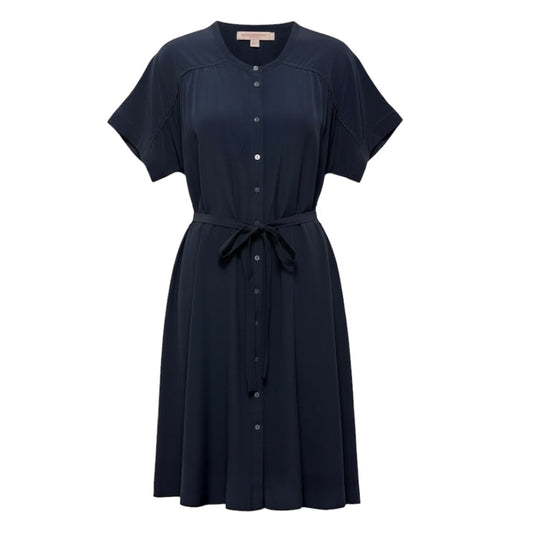 Silk Belted Dress Casual Short By Calypso St Barth In Navy, Size: XS
