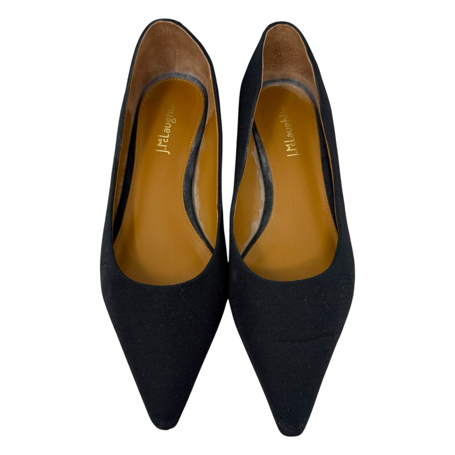 Cheryl Block Heel Pumps By J Mclaughlin In Black & Red, Size: 7