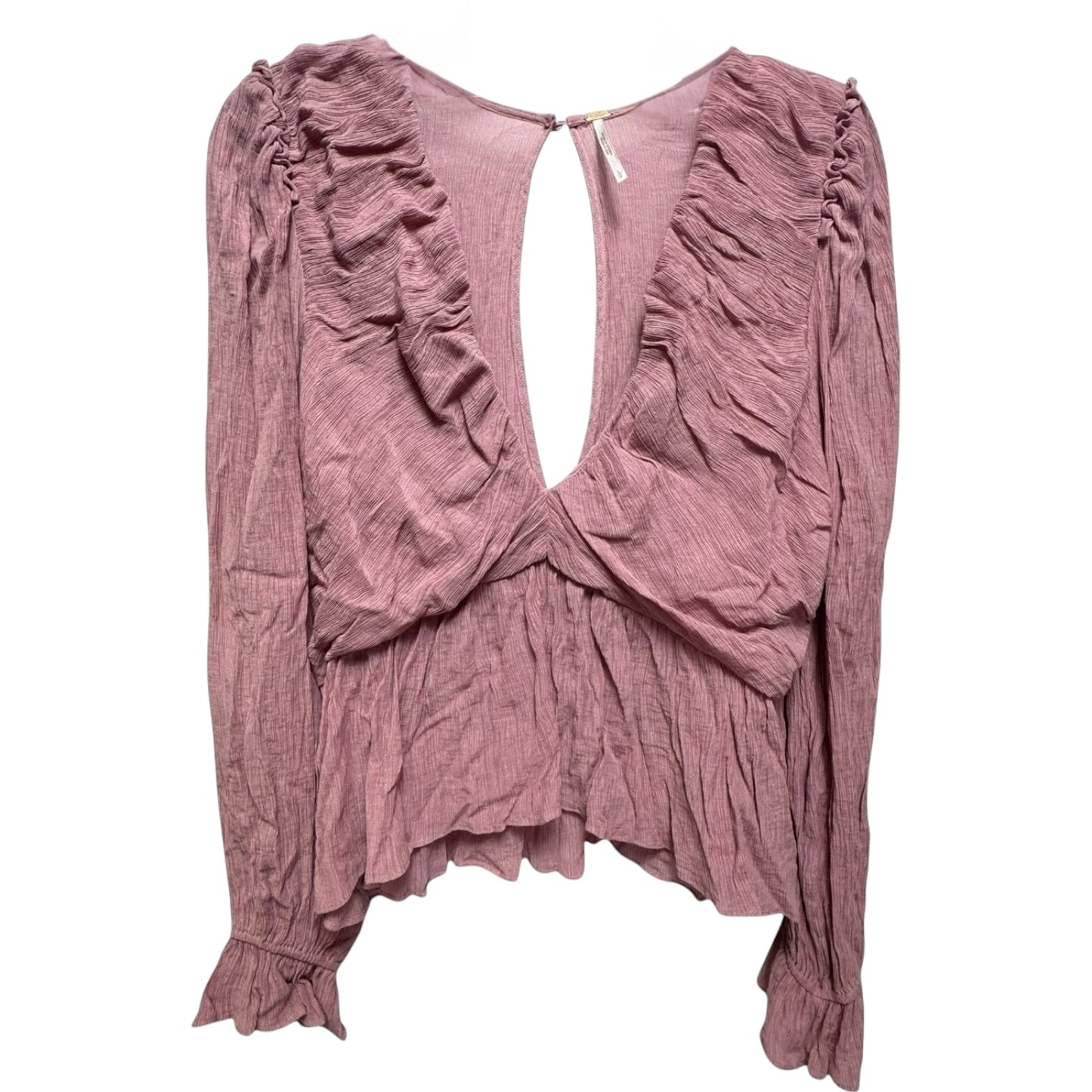 Daia Long Sleeve Top By Free People In Mountain Flower Pink, Size: L