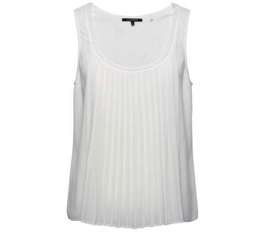 Arin Top Sleeveless By Kobi Halperin In Gab White, Size: S