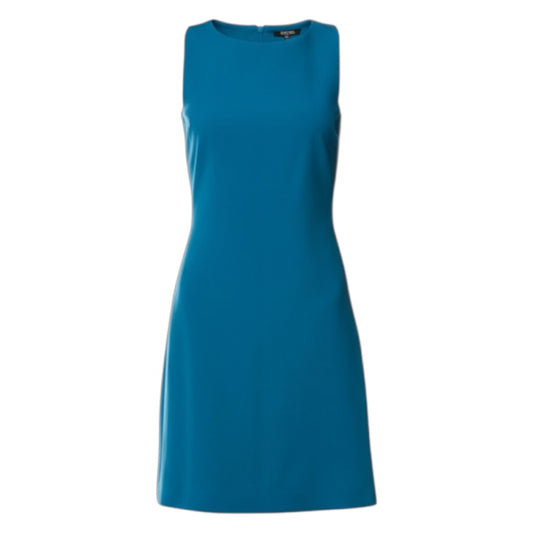 Cutout Back Sheath Dress Casual Short By Theory In Blue, Size: 8